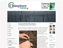 Tablet Screenshot of biospherefarms.com